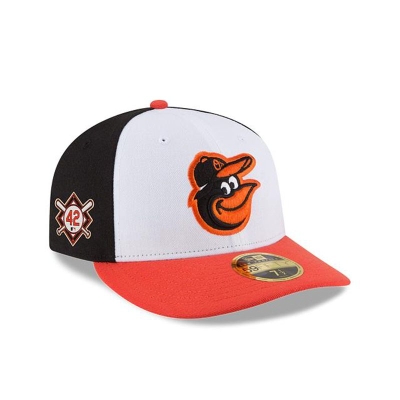 Sapca New Era Baltimore Orioles MLB Jackie Robinson Day Low Profile 59FIFTY Fitted - Albi